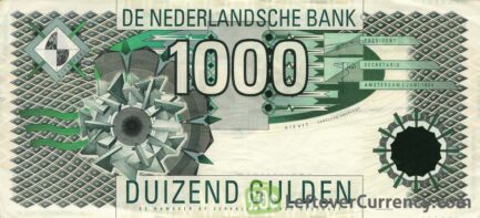 1000 Dutch Guilders banknote (Kievit 1994)