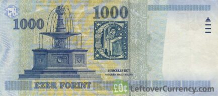 1000 Hungarian Forints banknote (King Matyas type MNB)