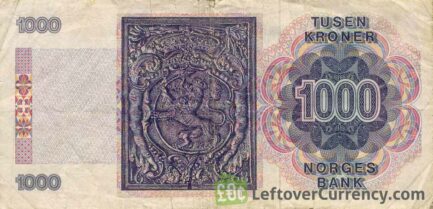 1000 Norwegian Kroner banknote (Christian Magnus Falsen)