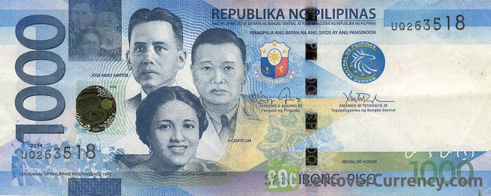 1000 Philippine Peso banknote (2010 series)