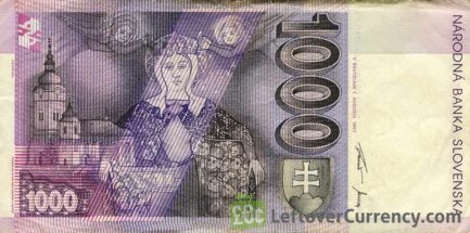 1000 Slovak Koruna banknote (Andrej Hlinka)