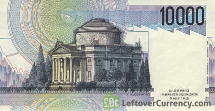 10000 Italian Lire banknote (Alessandro Volta)