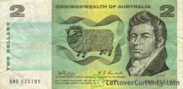 2 Australian Dollars banknote (Commonwealth of Australia)