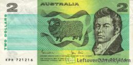 2 Australian Dollars banknote