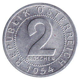 2 Groschen coin Austria