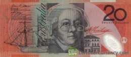 20 Australian Dollars banknote (Mary Reibey)