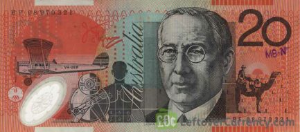 20 Australian Dollars banknote (Mary Reibey)