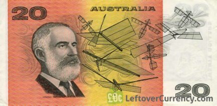 20 Australian Dollars banknote series 1974