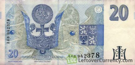 20 Czech Koruna banknote (King Premysl Otakar I)