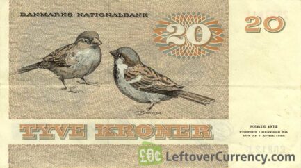 20 Danish Kroner banknote (Pauline Tutein)