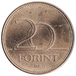 20 Hungarian Forints coin