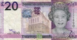 20 Jersey Pounds banknote series 2010