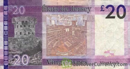 20 Jersey Pounds banknote series 2010