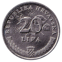 20 Lipa coin Croatia