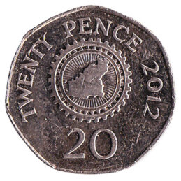 20 Pence coin Guernsey
