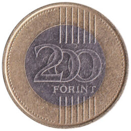 200 Hungarian Forints coin