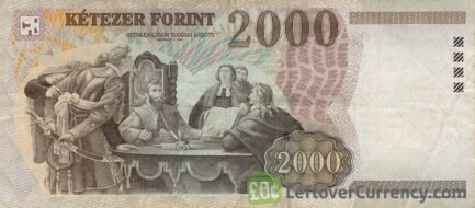 2000 Hungarian Forints banknote (Prince Gabor Bethlen)