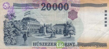 20000 Hungarian Forints banknote (Ferenc Deak)
