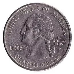 25 Cents coin United States Dollar (quarter)