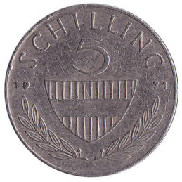 5 Austrian Schilling coin