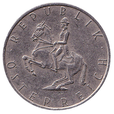 5 Austrian Schilling coin