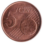 5 cents Euro coin