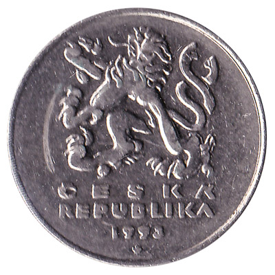 5 Czech Koruna coin