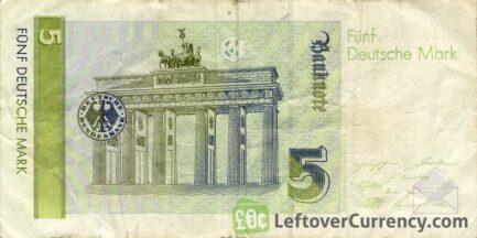 5 Deutsche Marks banknote (Bettina Von Arnim)