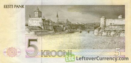 5 Estonian Krooni banknote (Paul Keres)