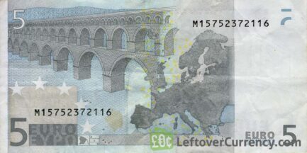 5 Euros banknote (First series)