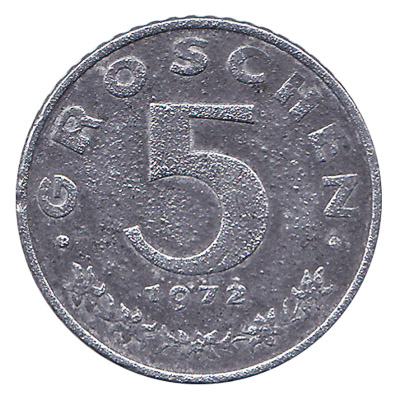 5 Groschen coin Austria