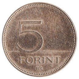 5 Hungarian Forints coin