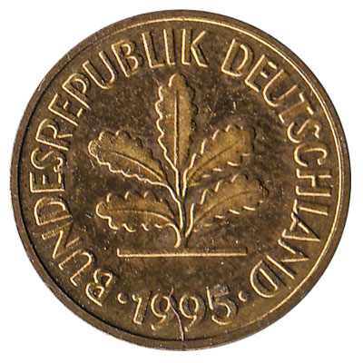 5 Pfennig coin Germany