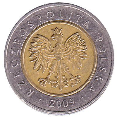 5 Polish Zloty coin