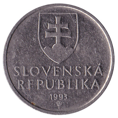 5 Slovak Koruna coin