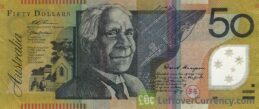 50 Australian Dollars banknote (David Unaipon)