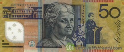 50 Australian Dollars banknote (David Unaipon)