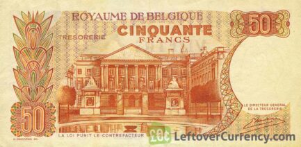 50 Belgian Francs Treasury banknote (Royal couple)