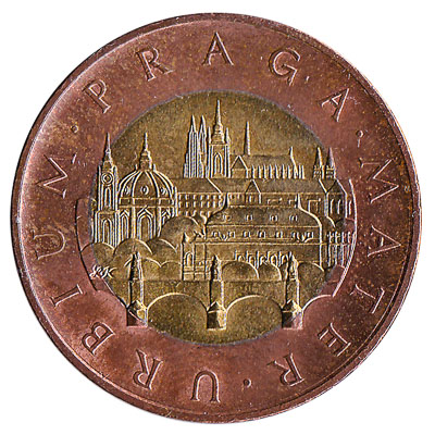 50 Czech Koruna coin