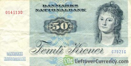 50 Danish Kroner banknote (Engelke Charlotte Ryberg)