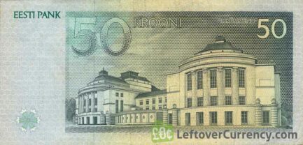 50 Estonian Krooni banknote (Rudolf Tobias)