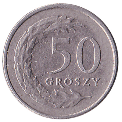 50 Groschen coin Poland