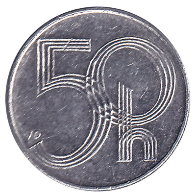 50 Heller coin Czech Republic