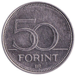 50 Hungarian Forints coin