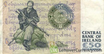 50 Irish Pounds banknote (Douglas Hyde)