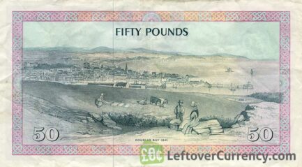 50 Isle of Man Pounds banknote (Douglas Bay)