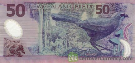 50 New Zealand Dollars banknote series 1999