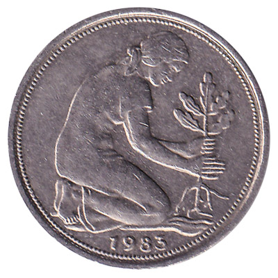 50 Pfennig coin Germany