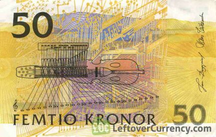 50 Swedish Kronor banknote (Jenny Lind issue 1996)