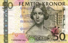 50 Swedish Kronor banknote (Jenny Lind)